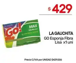 Nini Mayorista La gauchita go esponja fibra lisa oferta