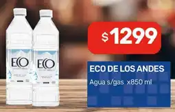 Nini Mayorista Eco de los andes agua s/gas oferta