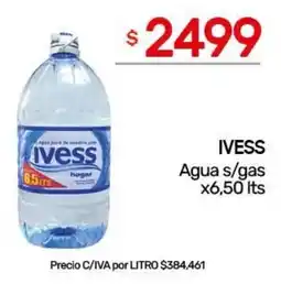 Nini Mayorista Ivess agua s/gas oferta