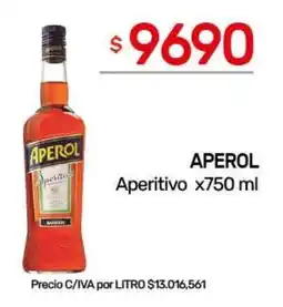 Nini Mayorista Aperol aperitivo oferta