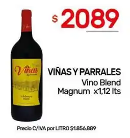 Nini Mayorista Viñas y parrales vino blend oferta