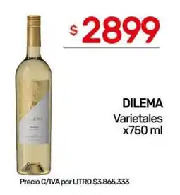 Nini Mayorista Dilema varietales oferta