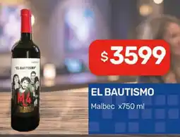 Nini Mayorista El bautismo malbec oferta