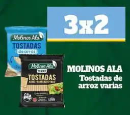 Nini Mayorista Molinos ala tostadas de arroz varias oferta