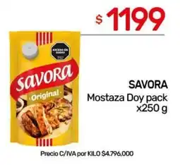 Nini Mayorista Savora mostaza oferta