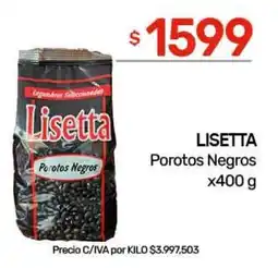 Nini Mayorista Lisetta porotos negros oferta