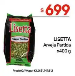 Nini Mayorista Lisetta arveja partida oferta