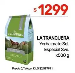 Nini Mayorista La tranquera yerba mate sel. especial sve. oferta