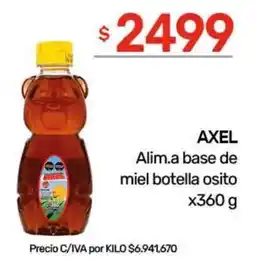 Nini Mayorista Axel alim.a base de miel botella osito oferta