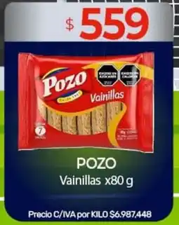 Nini Mayorista Pozo vainillas oferta