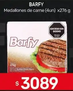 Nini Mayorista Barfy medallones de carne oferta