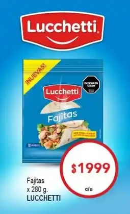 Nini Mayorista Lucchetti fajitas oferta