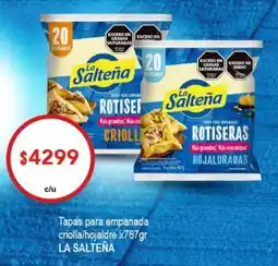Nini Mayorista La saltena tapas para empanada criolla/hojaldre oferta