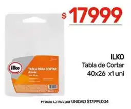 Nini Mayorista Ilko tabla para cortar oferta