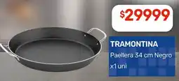 Nini Mayorista Tramontina paellera 34 cm negro oferta