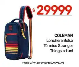 Nini Mayorista Coleman lonchera bolso térmico stranger things oferta