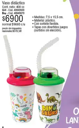 Millanel Cosmética Vaso didáctico oferta