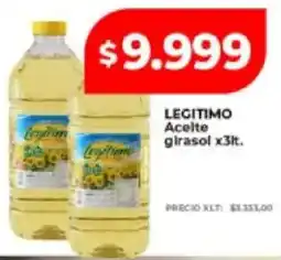 Supermayorista Vital Legitimo acelte girasol oferta