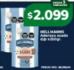 Supermayorista Vital Hellmann's aderezo asado d/p oferta