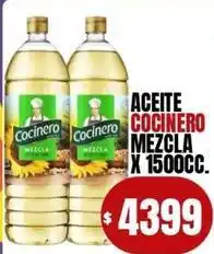 Supermercados Mariano Max Cocinero - aceite mezcla oferta