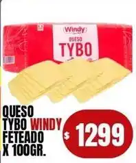Supermercados Mariano Max Windy - queso tybo feteado oferta