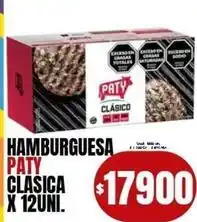 Supermercados Mariano Max Paty - hamburguesa clásica oferta