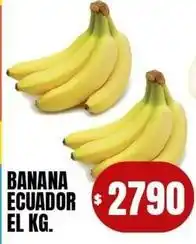 Supermercados Mariano Max Banana ecuador oferta