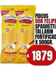 Supermercados Mariano Max Don felipe - fideos spaghetti tallarin fortificado oferta