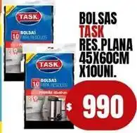 Supermercados Mariano Max Task - bolsas res.plana 45x60cm x10uni oferta