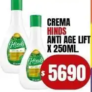 Supermercados Mariano Max Hinds - crema anti age lift oferta