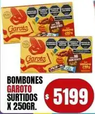 Supermercados Mariano Max Garoto - bombones surtidos oferta