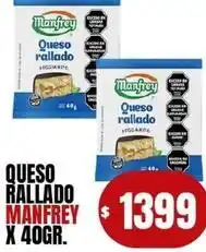 Supermercados Mariano Max Manfrey - queso rallado oferta