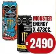 Supermercados Mariano Max Monster - energy oferta