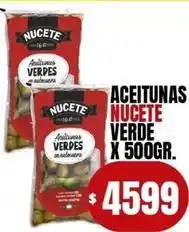 Supermercados Mariano Max Nucete - aceitunas verdes oferta