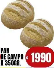 Supermercados Mariano Max Pan de campo oferta
