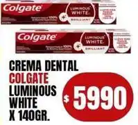 Supermercados Mariano Max Colgate - crema dental oferta