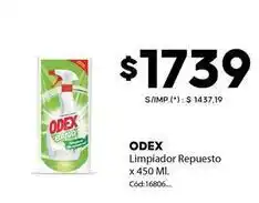Diarco Odex - limpiador repuesto x 450 ml. cód:16806 oferta