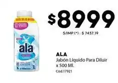 Diarco Ala - jabón líquido para diluir x 500 ml oferta