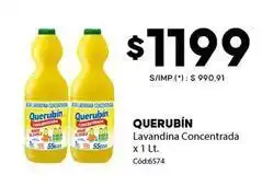 Diarco Querubin - lavandina concentrada x 1 lt. c ext{ó}d:6574 oferta