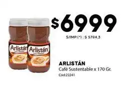 Diarco Arlistán - café sustentable x 170 gr oferta