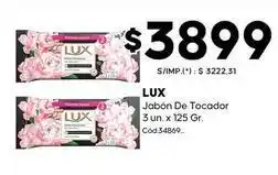 Diarco Lux - jabón de tocador 3 un. x 125 gr. cod.34869 oferta