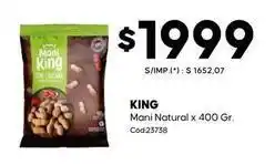 Diarco King - mani natural x 400 gr. cod:23738 oferta