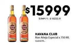 Diarco Havana club - ron añejo especial x 750 ml oferta