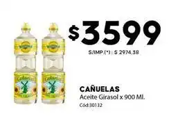 Diarco Cañuelas - aceite girasol x 900 ml. cód:30132 oferta