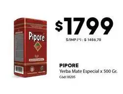 Diarco Pipore - yerba mate especial x 500 gr. cód:18205 oferta