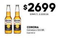 Diarco Corona - cerveza x 333 ml oferta