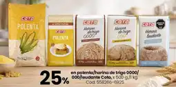Coto Coto en polenta/harina de trigo 0000/ 000/leudante oferta