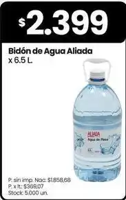 Changomas Bidón de agua aliada oferta