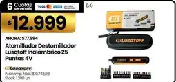 Changomas Lusqtoff atornillador destornillador inalámbrico oferta