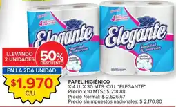 Carrefour Market Elegante papel higiénico oferta
